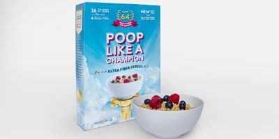 Nuevos Poop like a champion cereal
