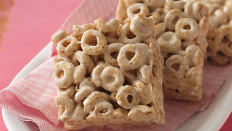 Receta de barrita de Cheerios con yogur natural | Cereal square - Cereal  Square