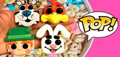Los Funko Pops de mascotas de cereales. ¿Cuál es tu favorito?