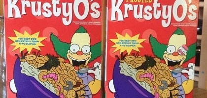 Los cereales americanos de los Simpsons más locos
