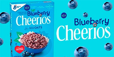  Blueberry cheerios, los nuevos cererales de General Mills